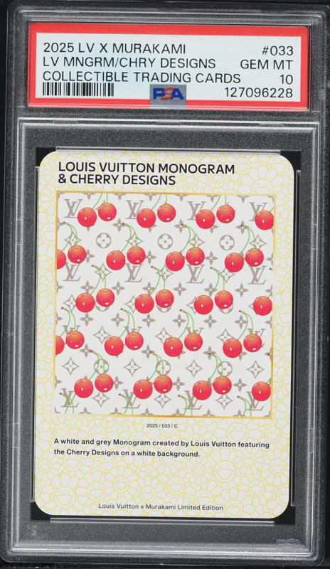 LOUIS VUITTON x MURAKAMI – TCG Gallery 【PSA10】MONOGRAM CHERRY