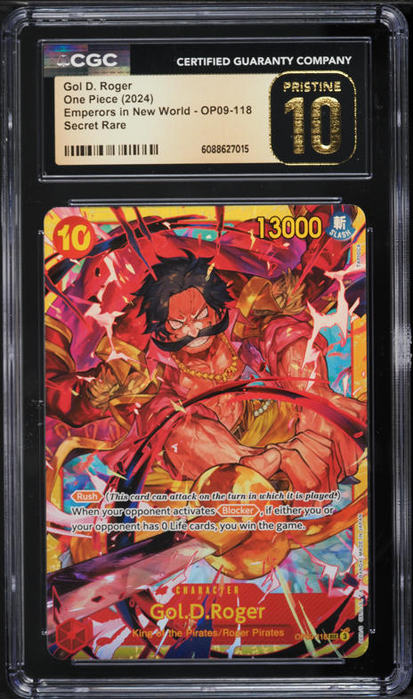2024 One Piece Emperors In The New World Gol D. Roger #OP09-118