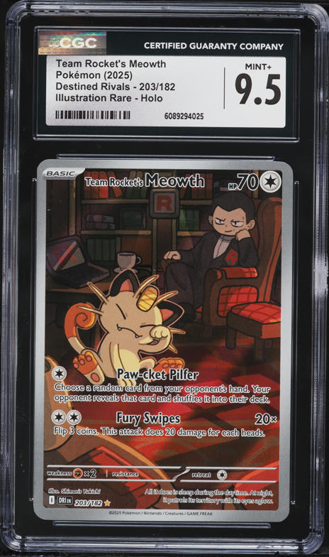 2025 POKEMON CBB3 CS MEOWTH Psa 10 2025 Pokemon CBB3 CS Chinese