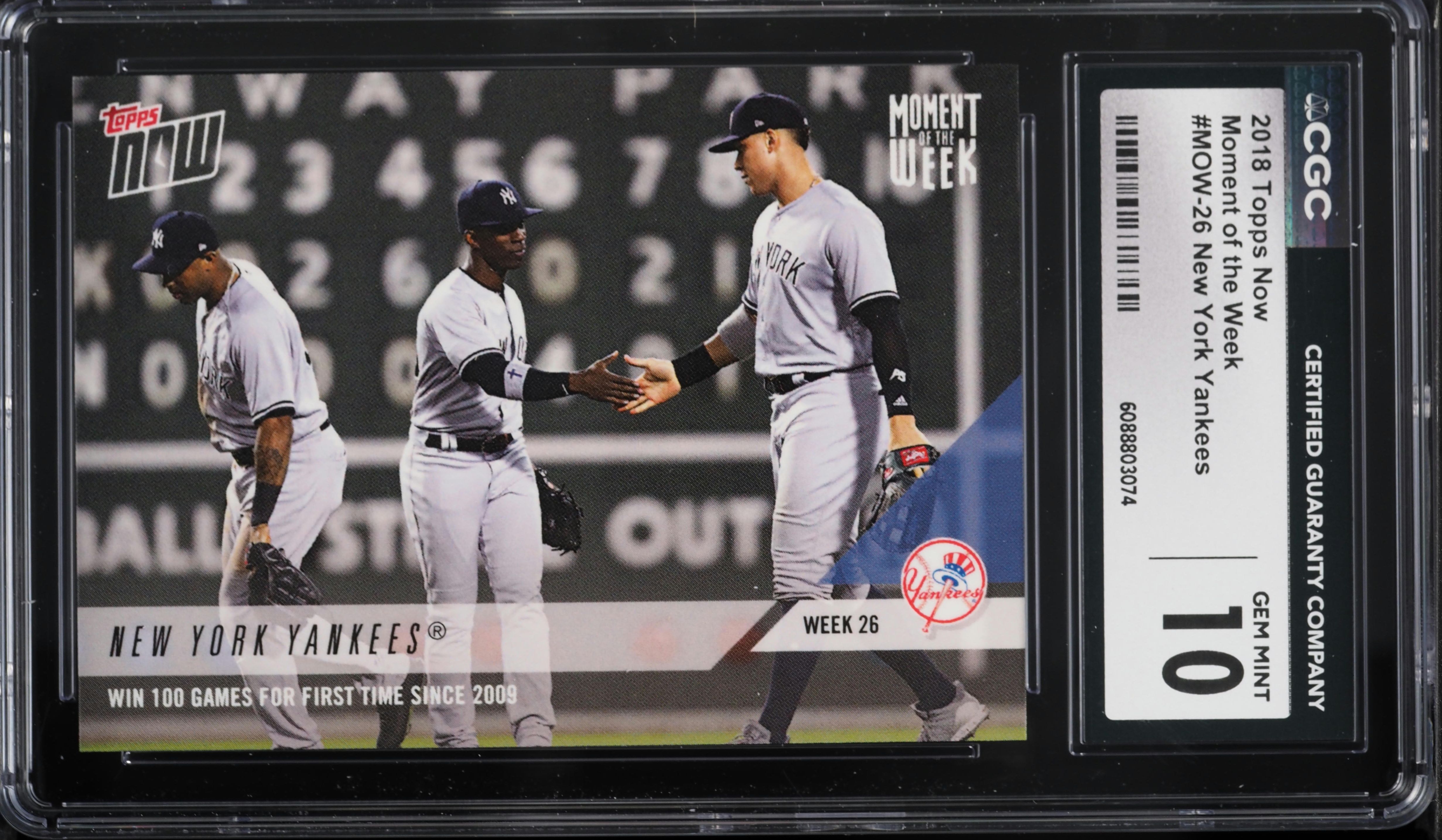 Aaron Judge Rookie Card Aaron Judge & Giancarlo Stanton 2018 Topps 