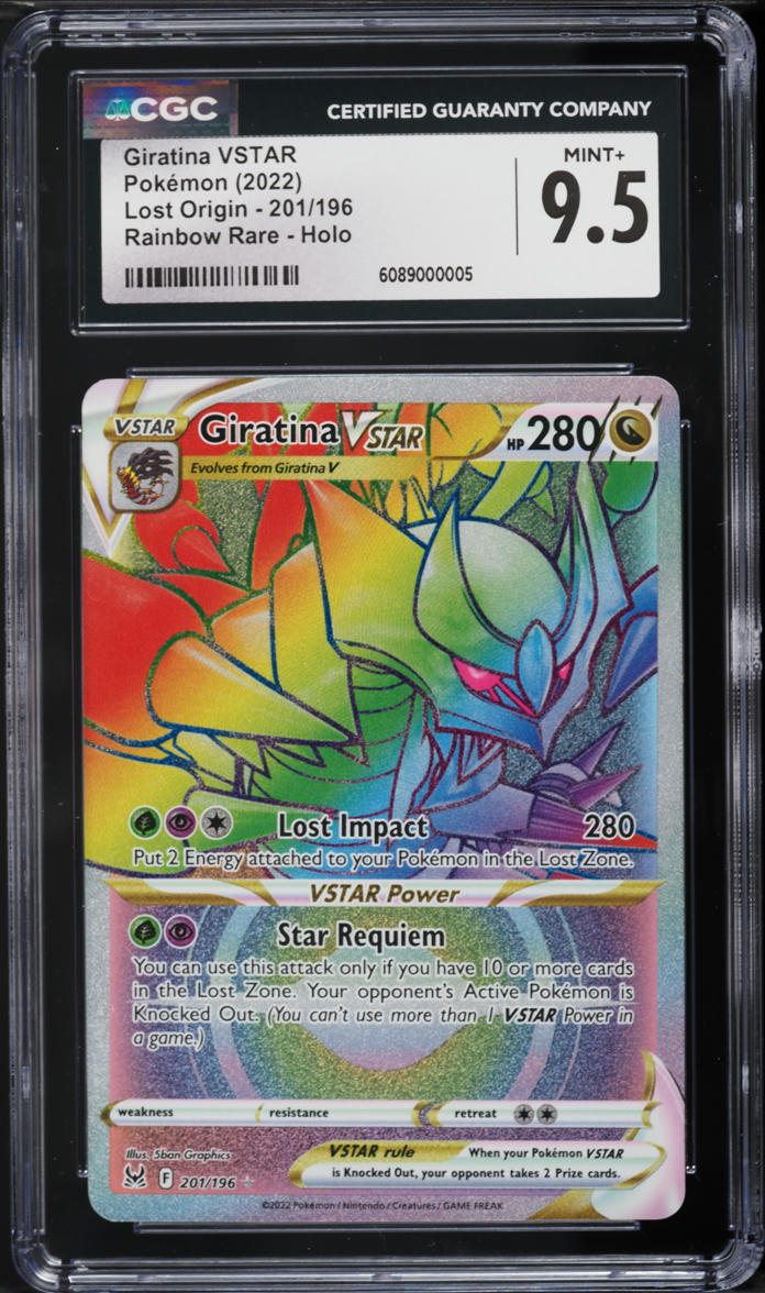 pokemon tcg lost origin 131 196 giratina vstar card Amazon.com: Pokemon - Giratina Vstar - 131/196 main image 0
