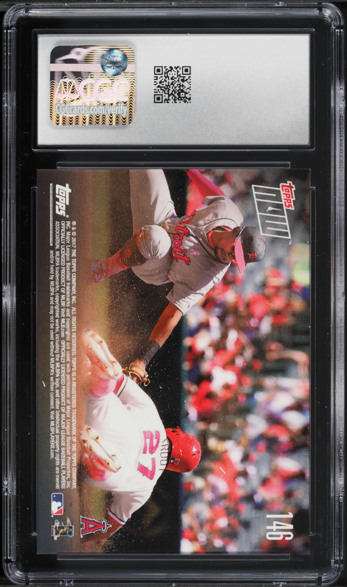 2017 Topps Now Mike Trout #146 CGC 10 GEM MINT
