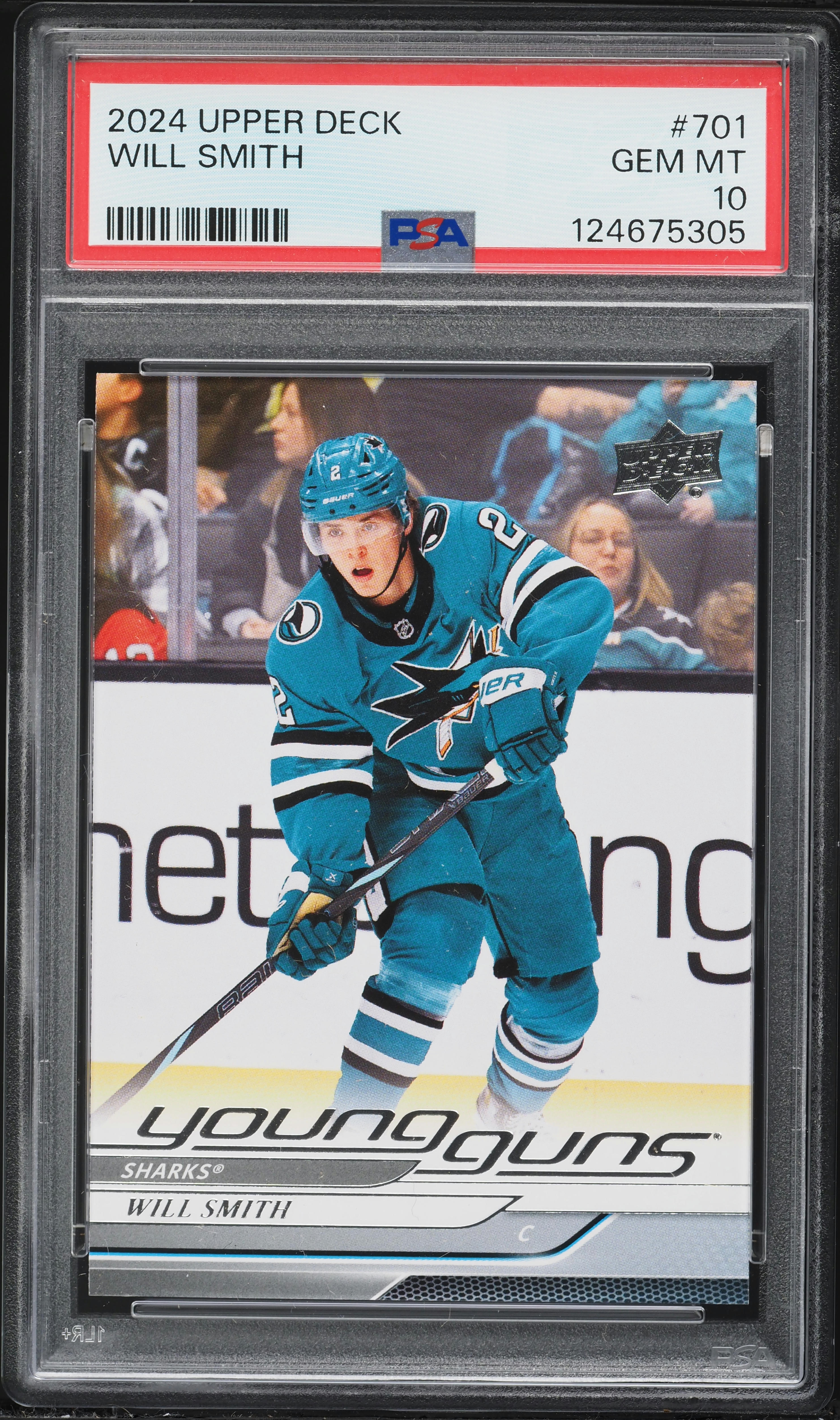 2024 Upper Deck Young Guns Will Smith ROOKIE #701 PSA 10 GEM 2024 Upper Deck Young Guns Will Smith ROOKIE #701 PSA 10 GEM