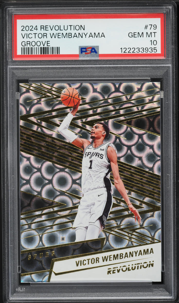 2024 Panini Revolution Groove Victor Wembanyama #79 PSA 10 GEM MINT