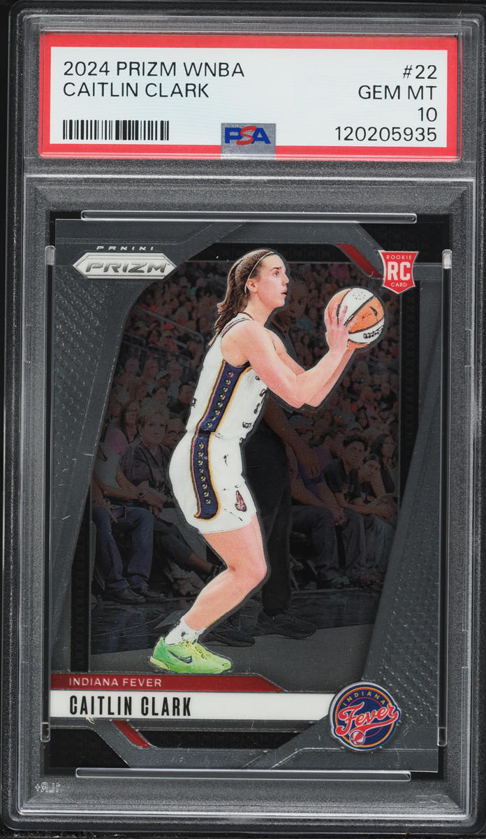 2024 Panini Prizm WNBA Caitlin Clark ROOKIE #22 PSA 10 GEM MINT