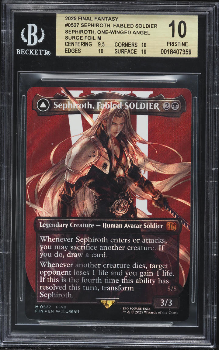 2025 MTG Final Fantasy Sephiroth, Fabled Soldier // Sephiroth, One