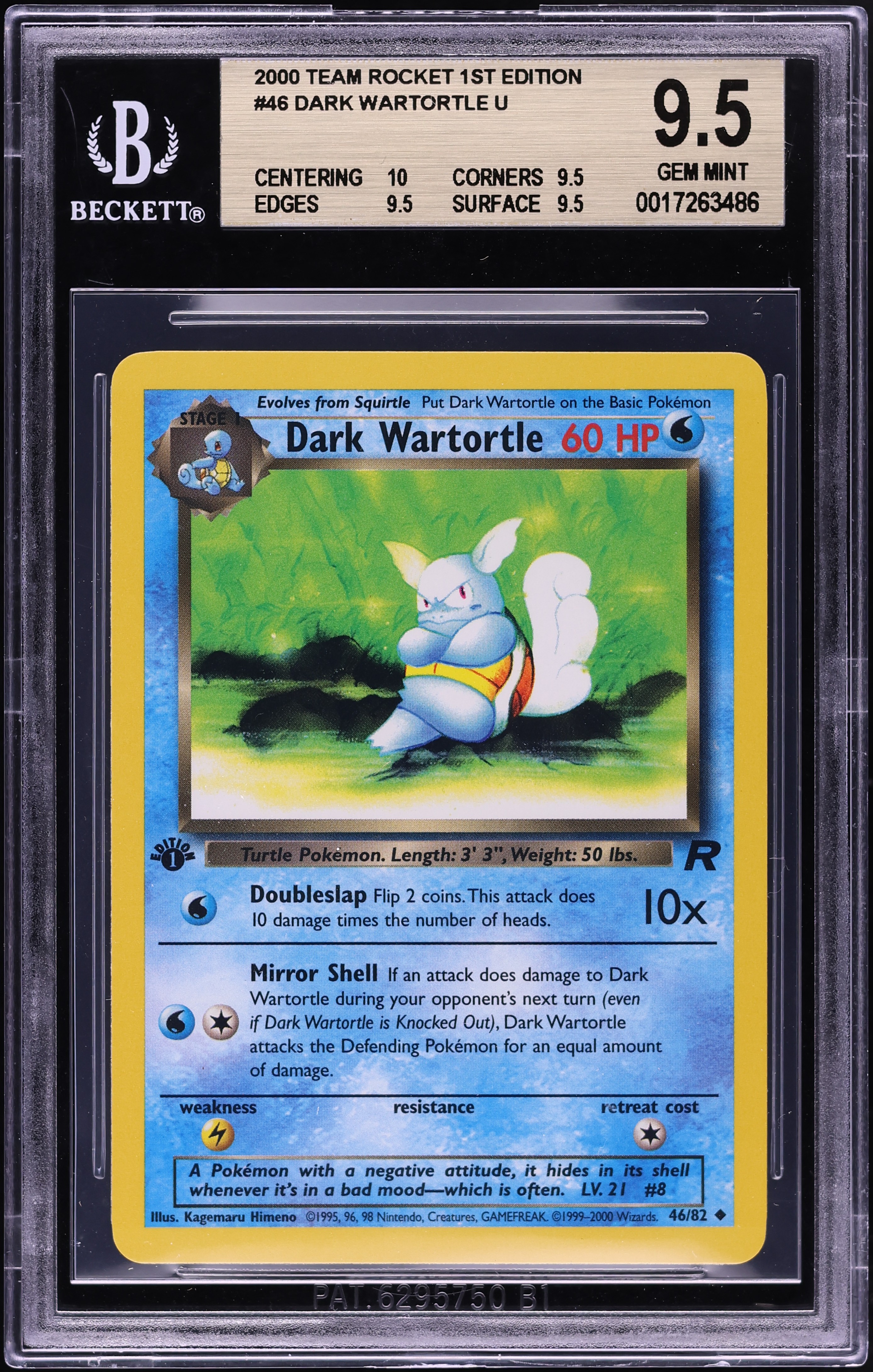 wartortle pokemon card price Single TEAM ROCKET (1st Edition) Uncommon Retreat cost The Most Valuable Wartortle Cards