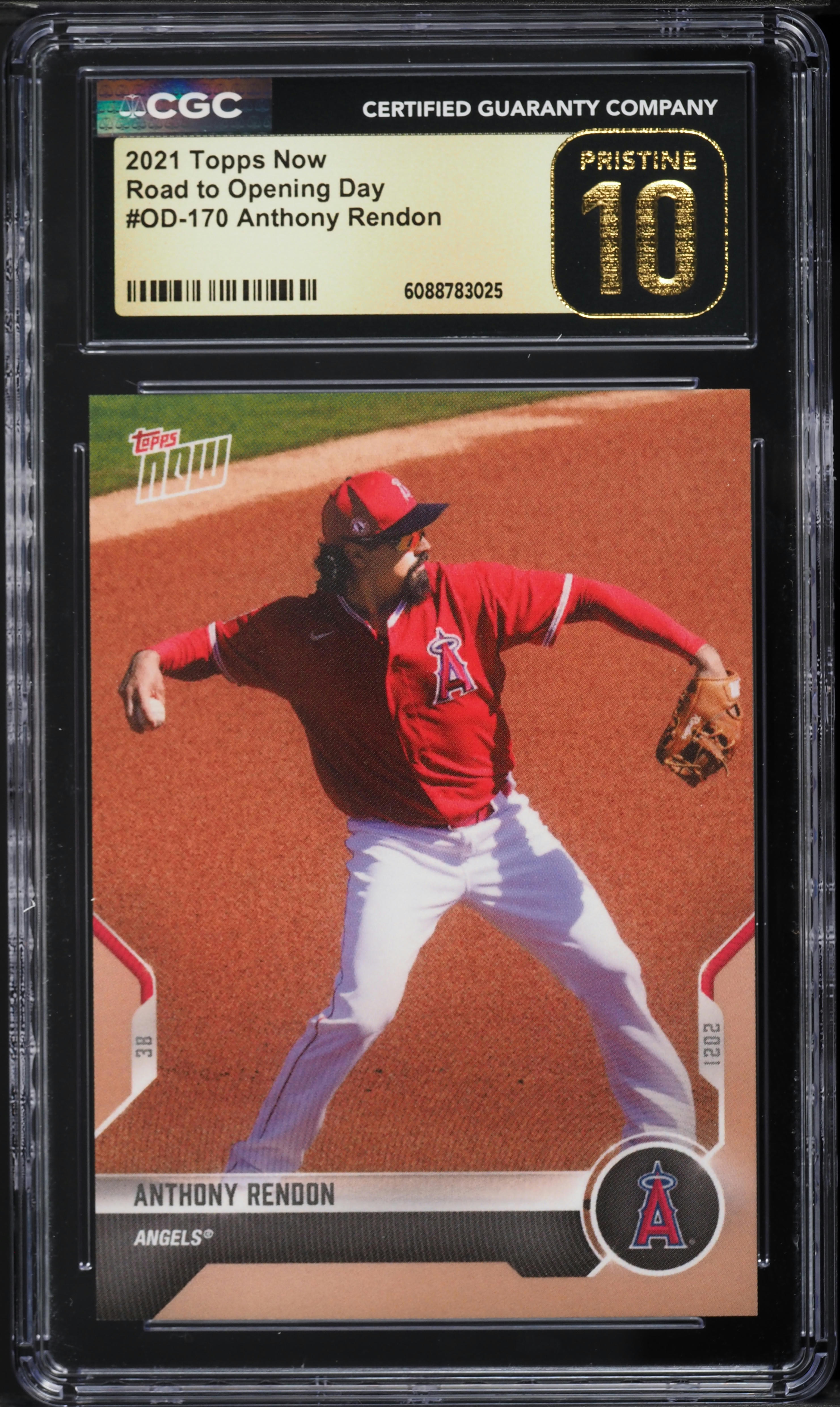 2021 topps finest Rendon auto 直筆サインカード レンドン 【公式通販】