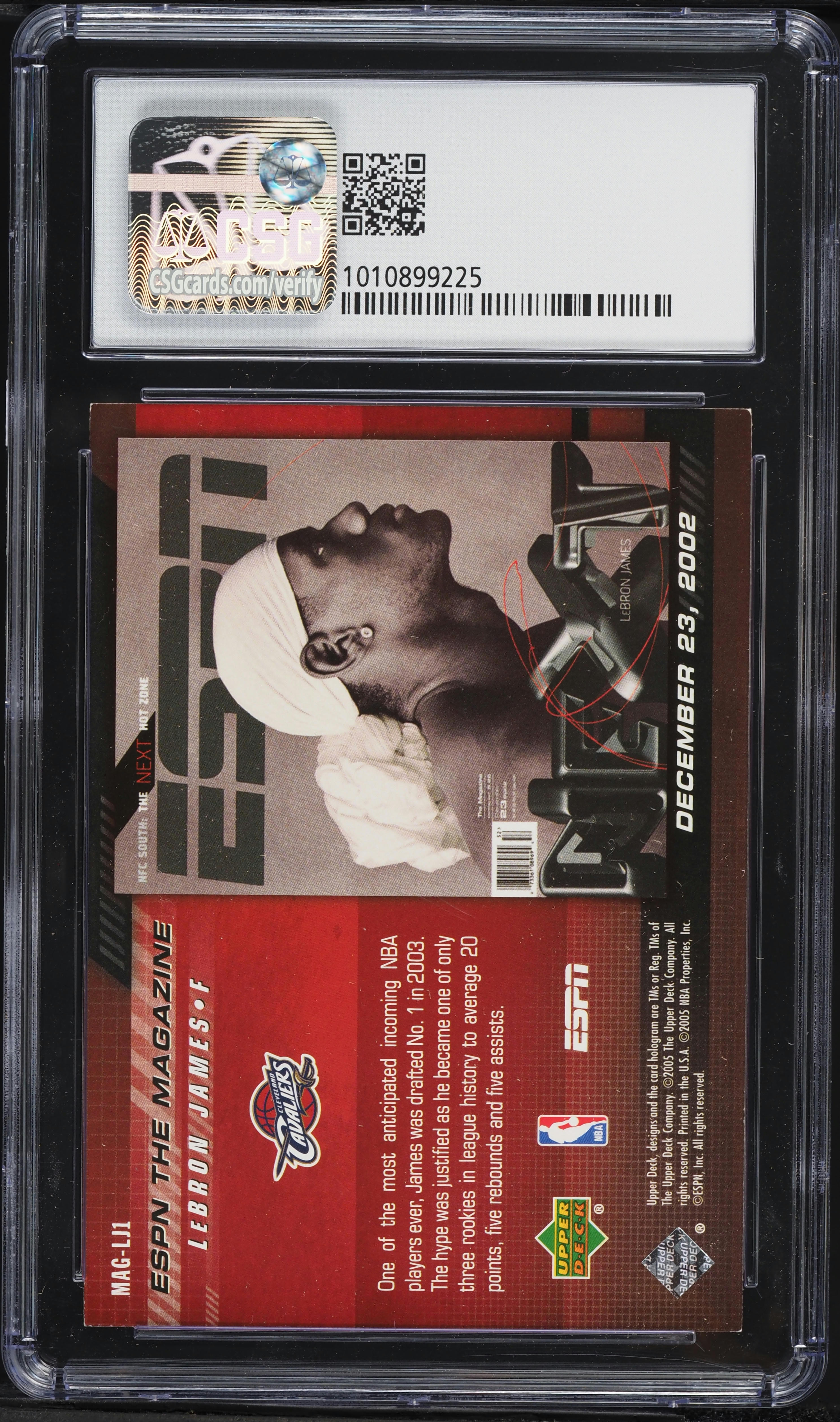 espn magazine lebron james