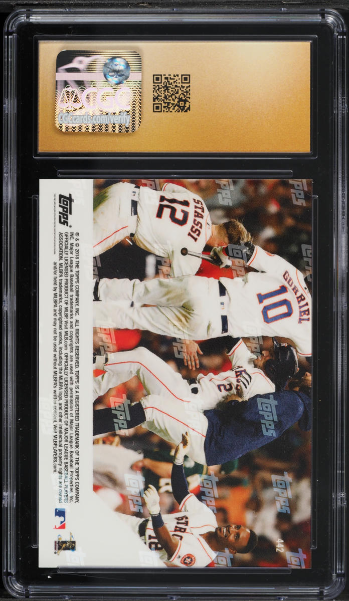 2018 Topps Now Alex Bregman #442 CGC 10 PRISTINE