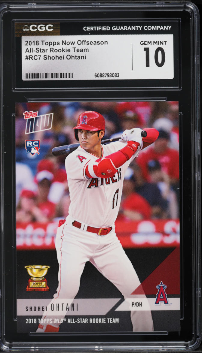 2018 Topps Now Off-Season All-Star Rookie Team Shohei Ohtani