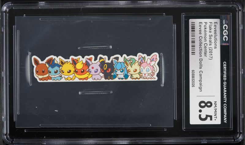 2020 Pokemon Japanese UNO Wild Draw 4 Eeveelutions PSA 10 GEM MINT