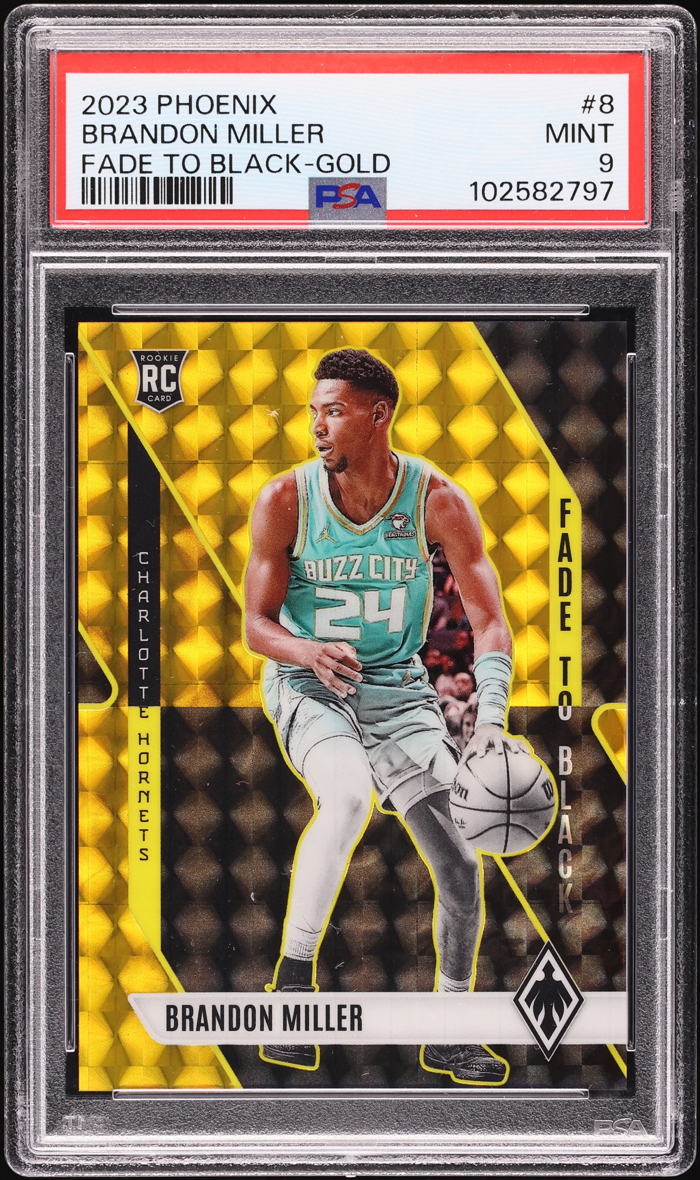 PSA6】2023 PANINI Brandon Miller, Limited to 8
