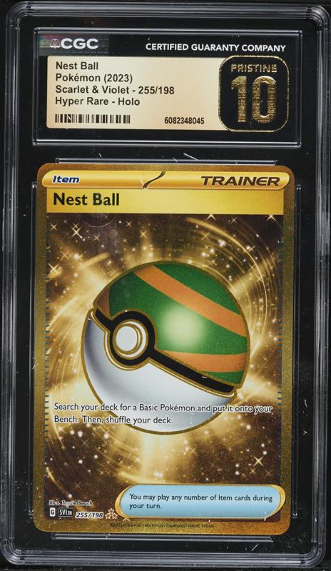 nest ball gold pokemon card Feeling golden with Friday JR!!, Peepin' the from Sun&Moon Base & Scarlet&Violet Base!, Same same but different, Both cards are actually done by the same artist! Which is pretty cool to Age Group Pokemon TCG Scarlet & Violet