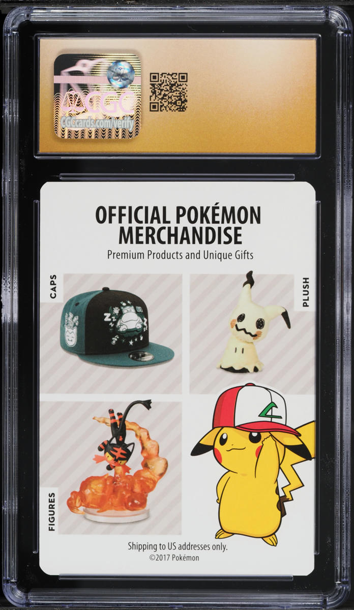 2017 Pokemon Insert Card I Choose You! Purchase Promo Ash's Pikachu CGC 10  PRISTINE on Fanatics Collect