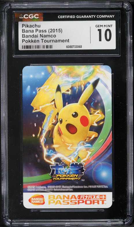 2015 Pokemon Art Academy Competition Ashley Pikachu BGS 9 MINT on