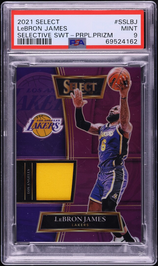 その他 PURPLE PRIZM /50 LEBRON JAMES 2021 Select Selective Purple Prizm LeBron James PATCH /99 #SS-LBJ