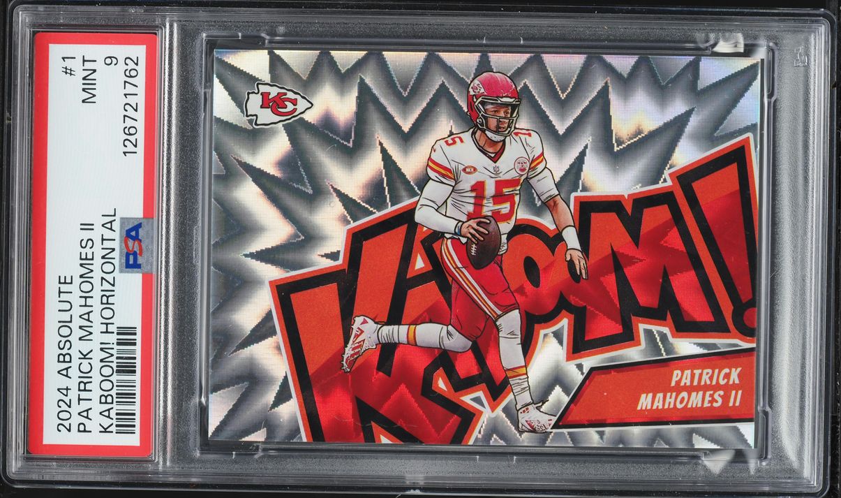 2024 Absolute Kaboom! Horizontal Patrick Mahomes II #1 PSA 9 MINT
