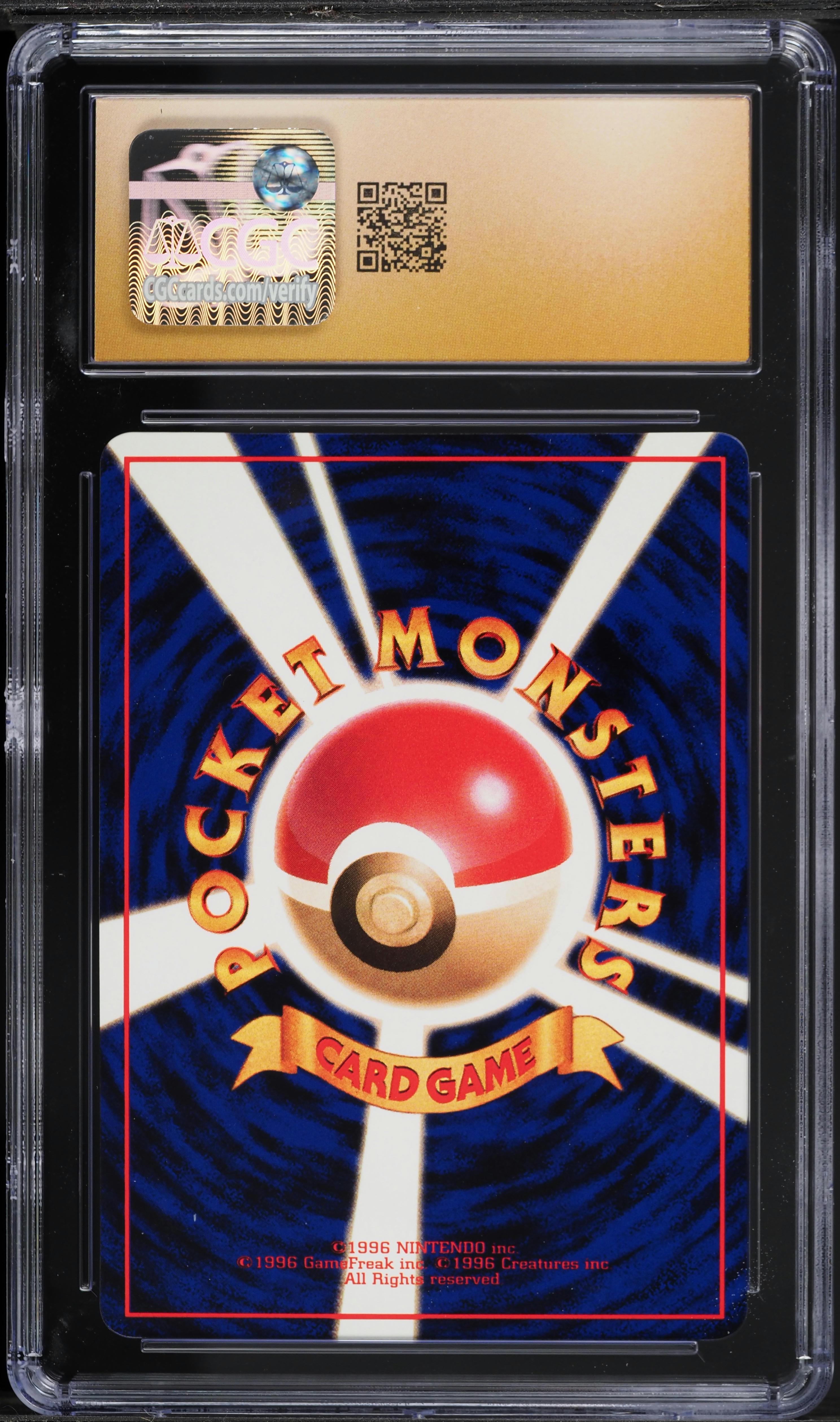 1998 Pokemon Japanese Vending Series 3 Sandslash #28 CGC 10