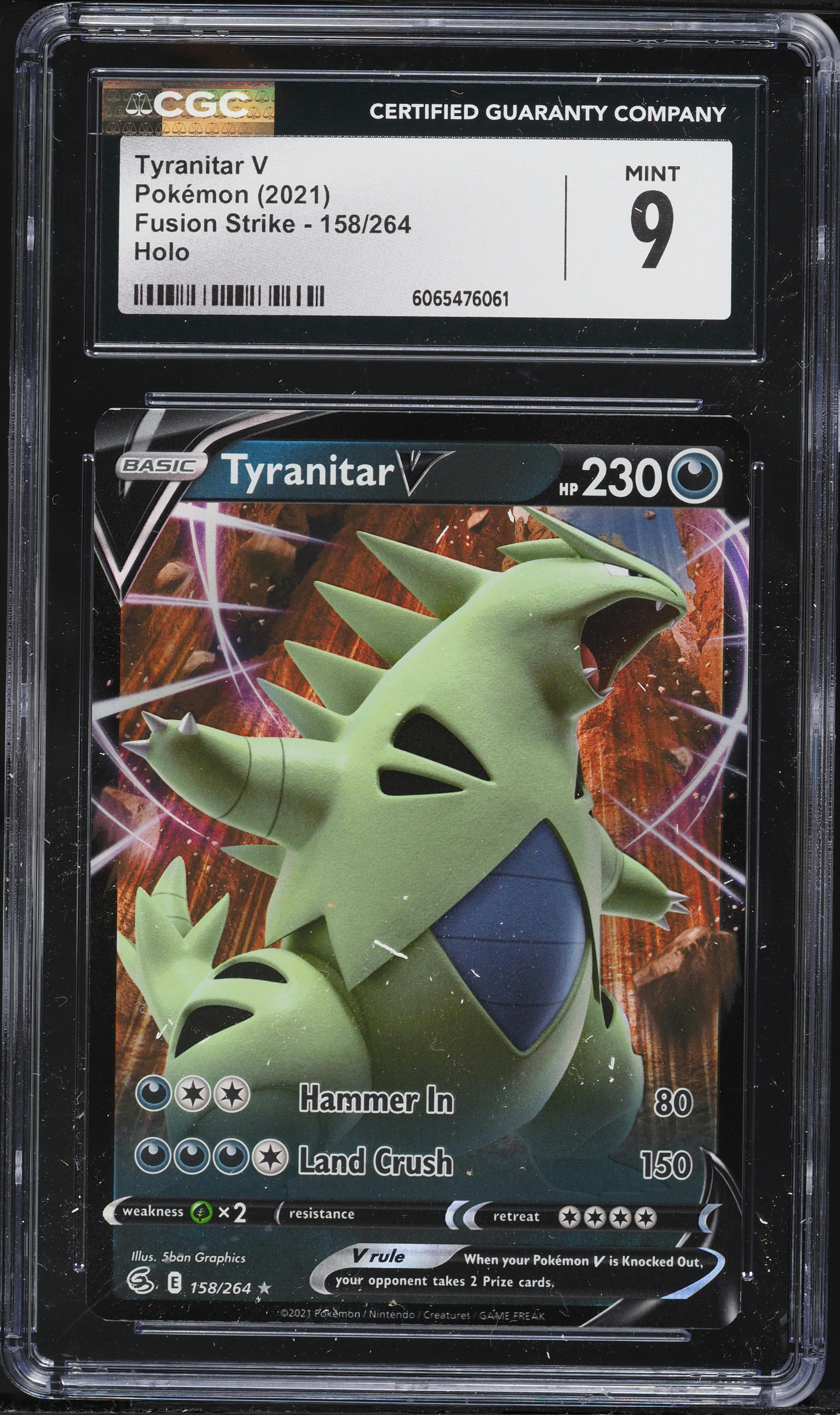 tyranitar v pokemon card value Tyranitar V - 155/163 SWSH: Battle Styles - Alt Art Holo main image 0