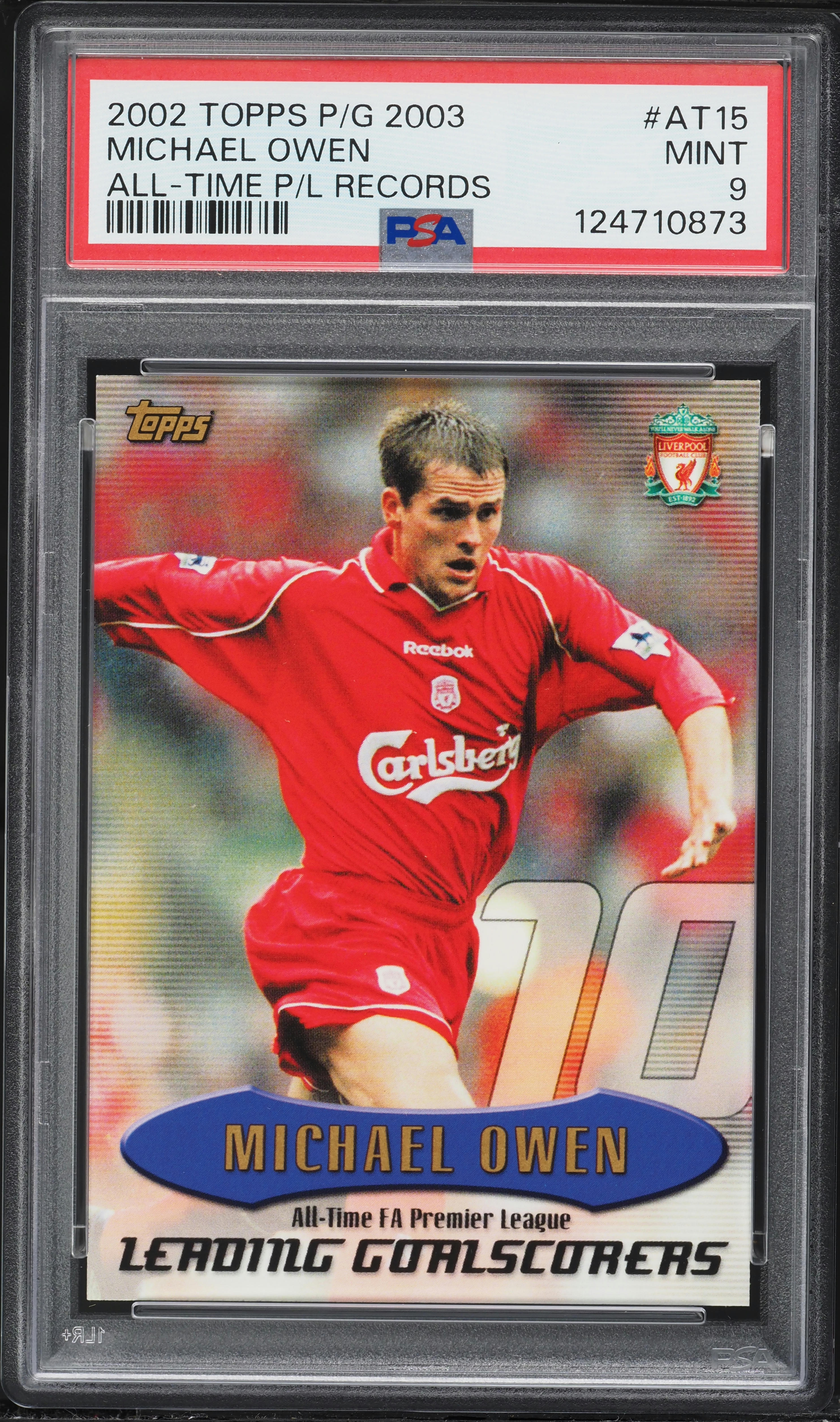 2002 Topps Premier Gold 2003 All-Time Premier League Records