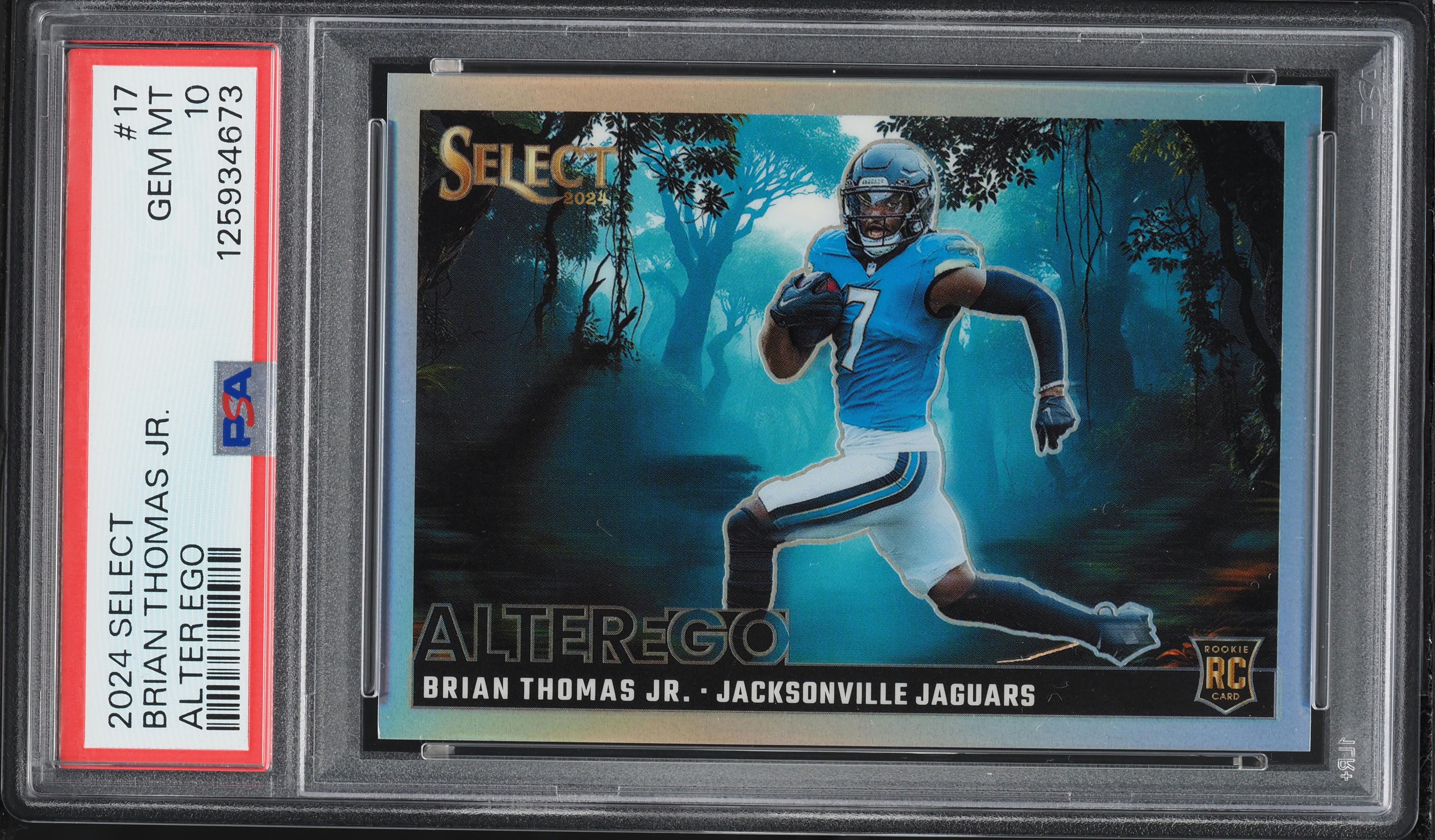 THOMAS O'MARREY選手カード 2024 Select Alter Ego Brian Thomas Jr ROOKIE #17 PSA 10 GEM MINT
