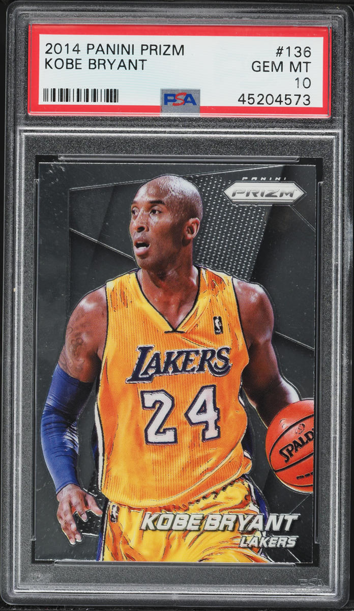 2014 Panini Prizm Kobe Bryant #136 PSA 10 GEM MINT