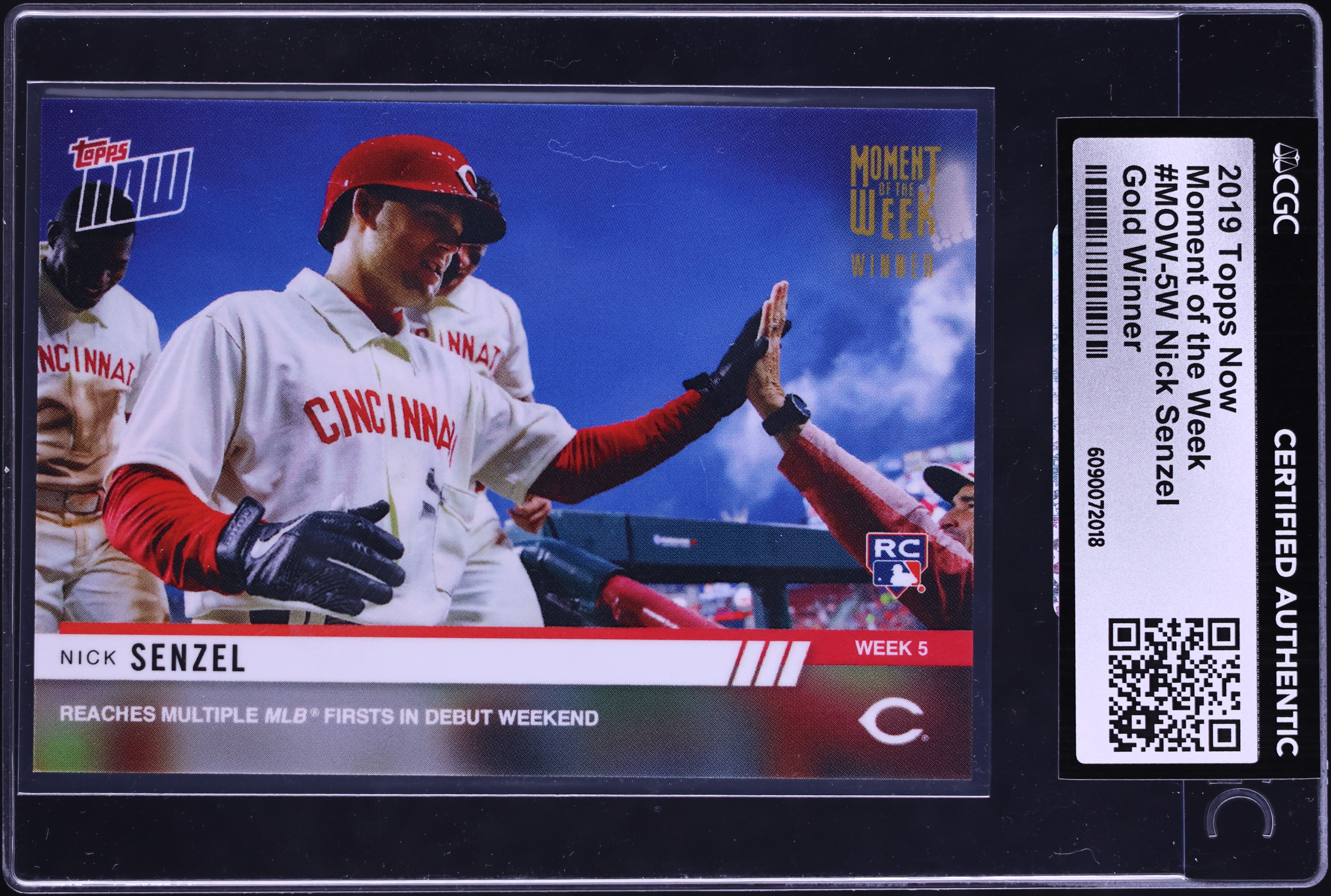 2019 topps now moy 大谷翔平 サイクル安打 大谷翔平 0 Now year the 100年