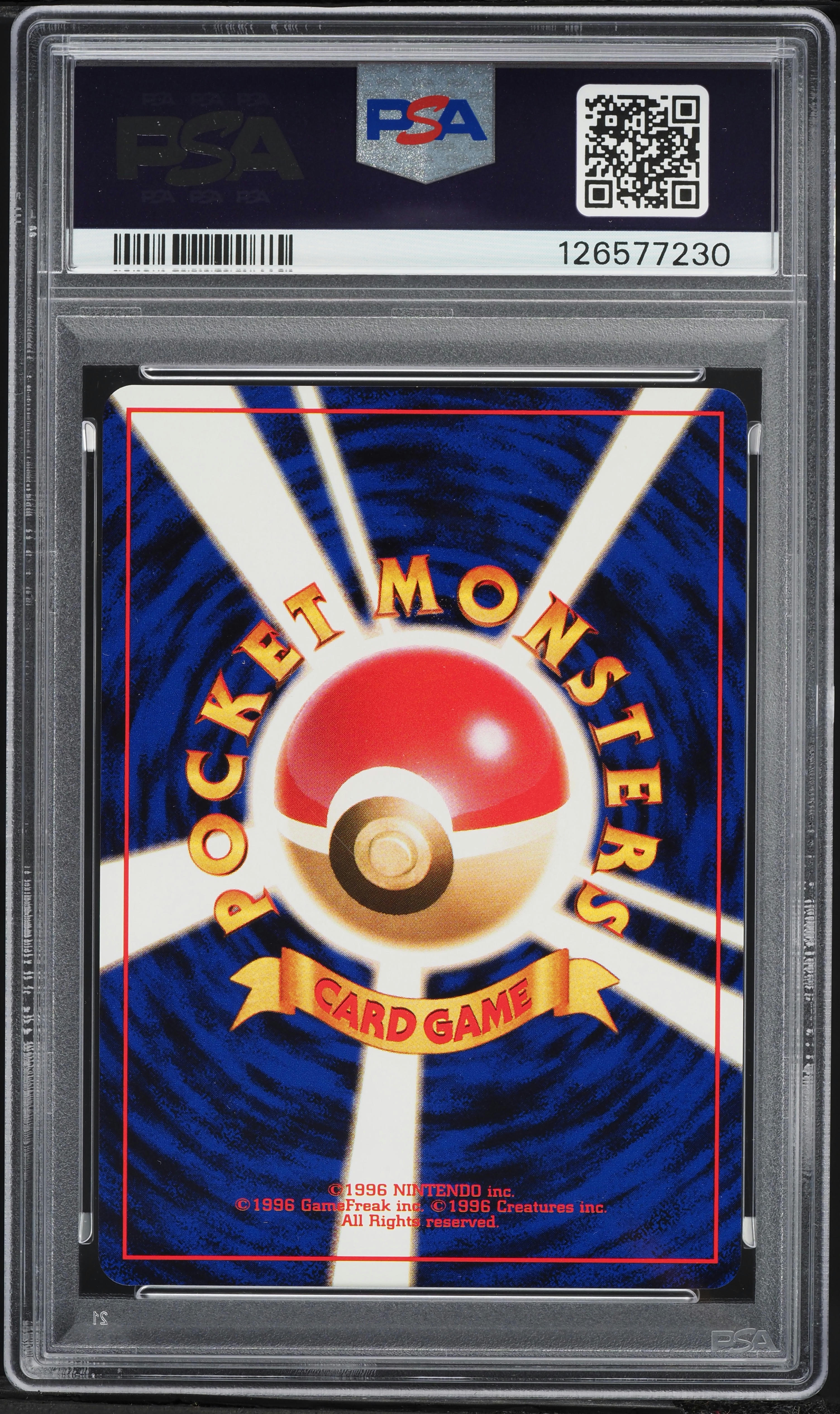1997 Pokemon Japanese Rocket Gang Dark Jolteon #135 PSA 10 GEM