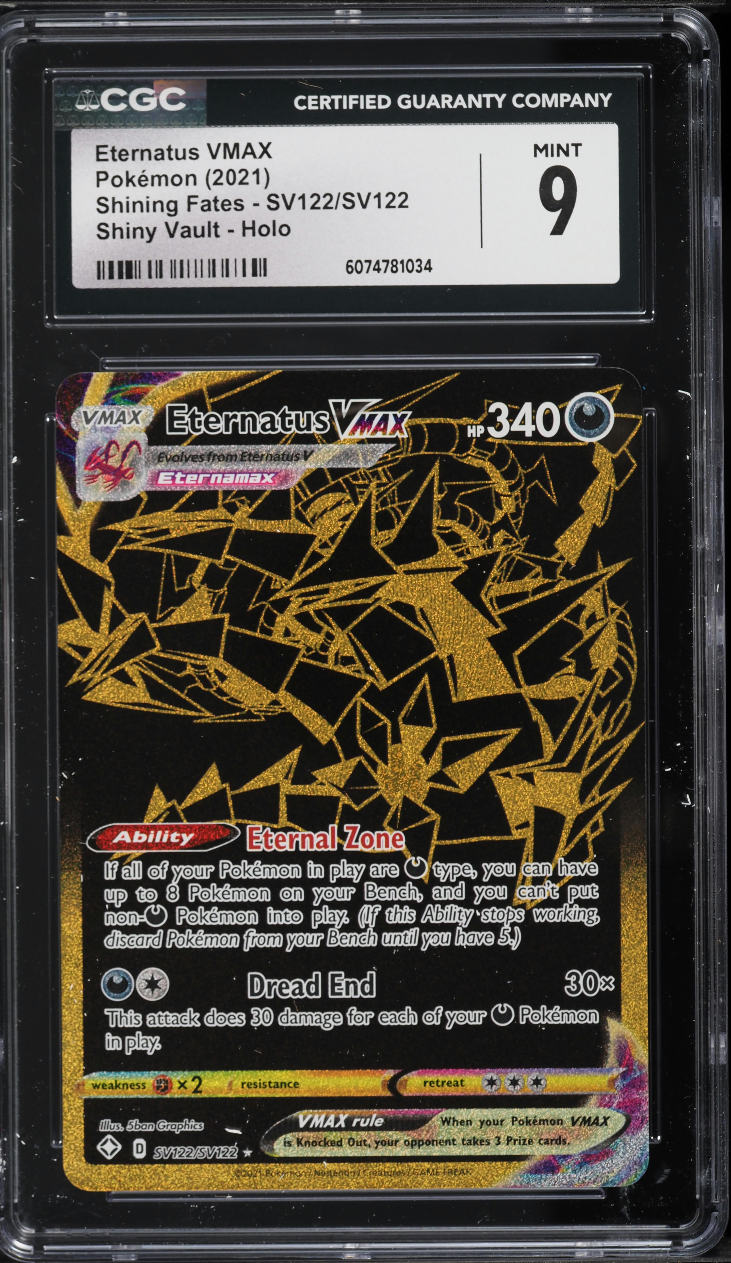 eternus pokemon card Amazon.com: Eternatus V 116/189 - Ultra Rare - Darkness Ablaze