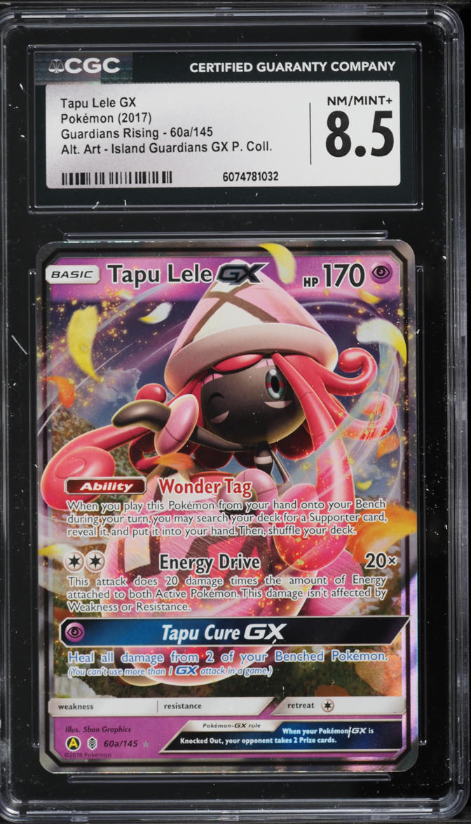 tapu lele gx pokemon card value TCG Celebrations Full Art Holo 60/145 Captured in a crystal Tapu-lele Card Prices & Value