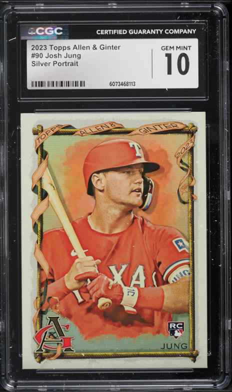 2023 Topps Chrome Radiating Josh Jung ROOKIE #RR-6 PSA 10 GEM MINT