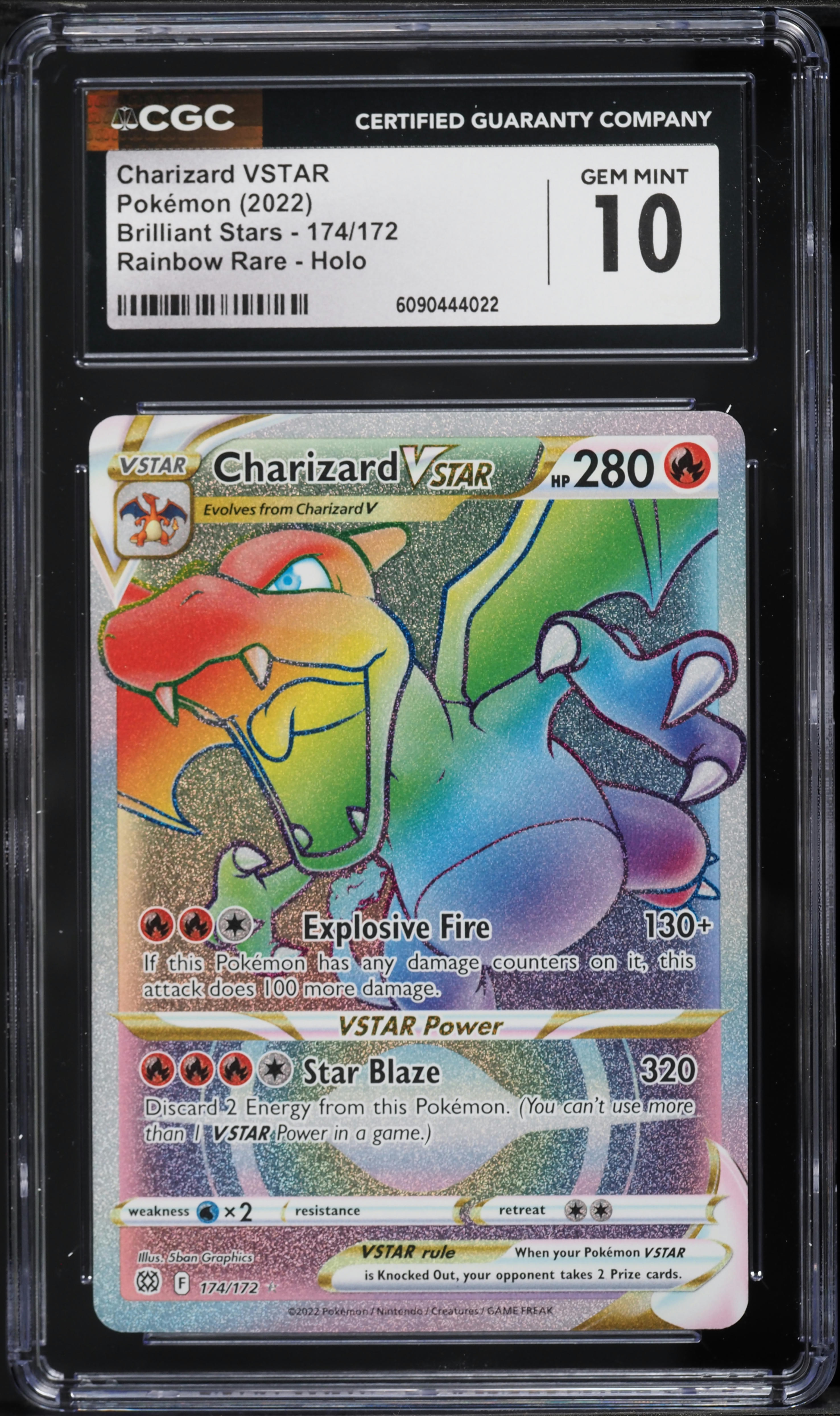 2022 ポケモンカード Charizard VSTAR Gem Mint 10 CGC 10 GEM MINT Charizard VSTAR SWSH262 PROMO Ultra-Premium UPC