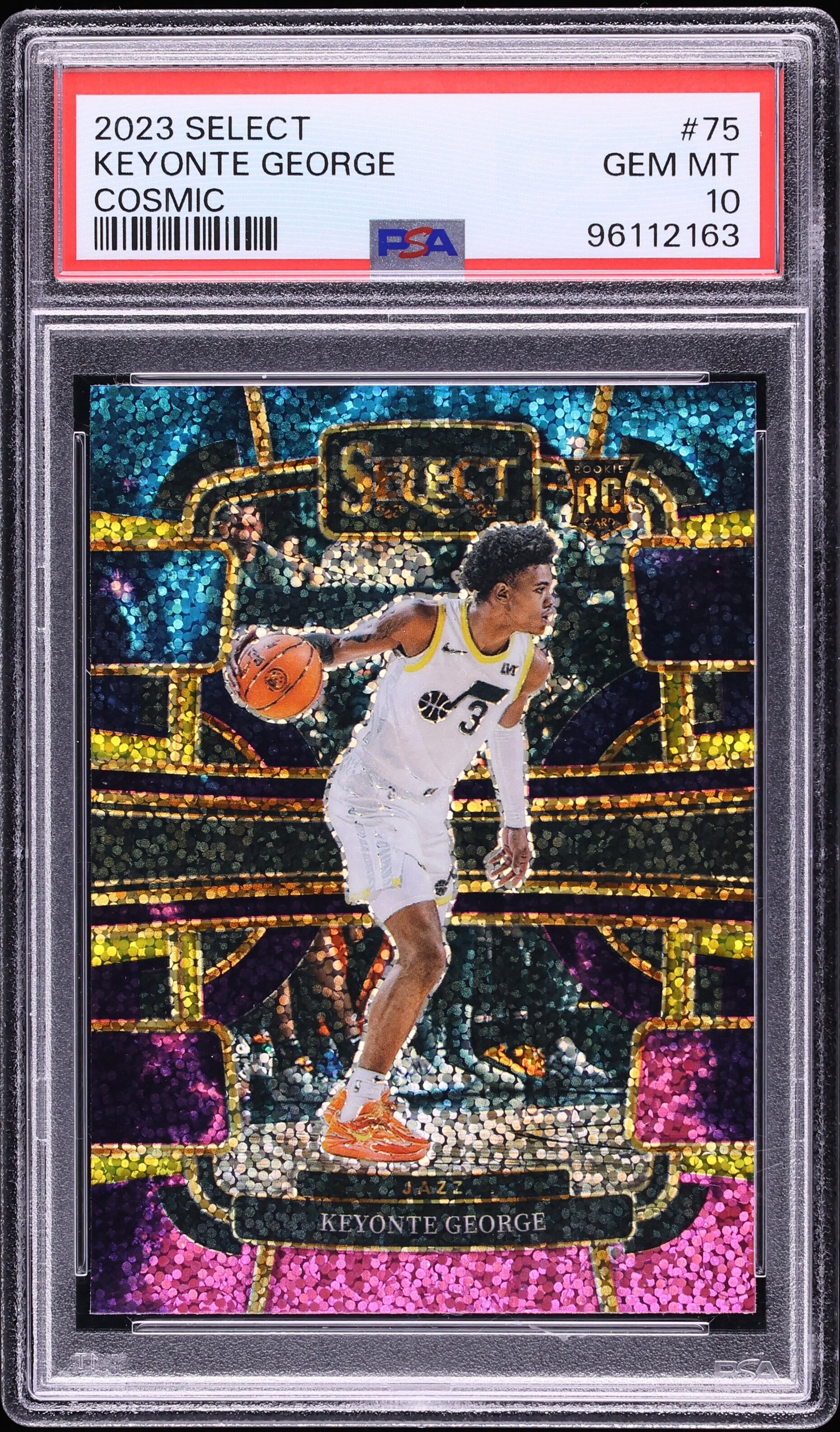 2023 Select Cosmic Keyonte George ROOKIE #75 PSA 10 GEM MINT on