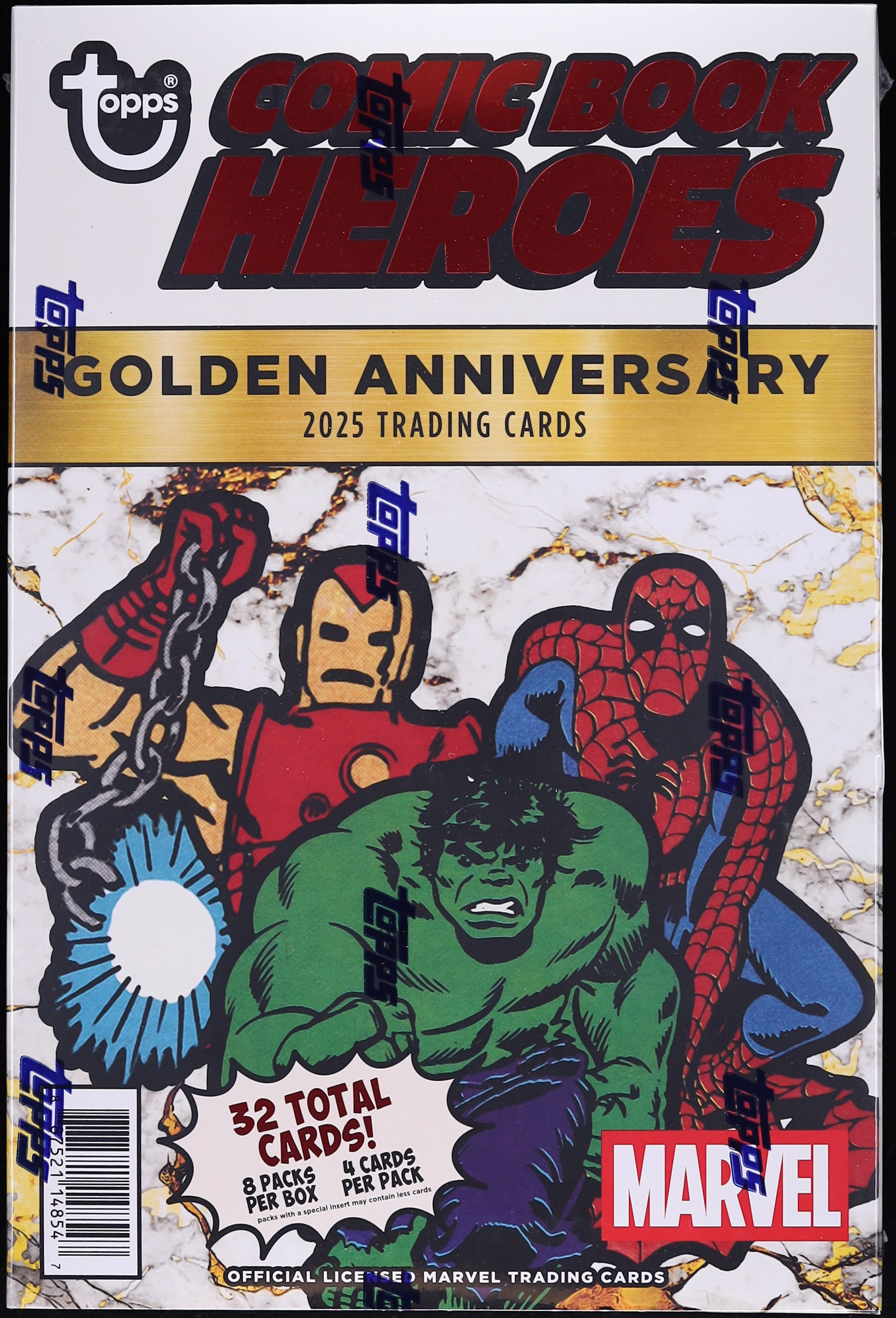 2025 Topps Marvel Comic Book Heroes 75 Golden Anniversary Sealed