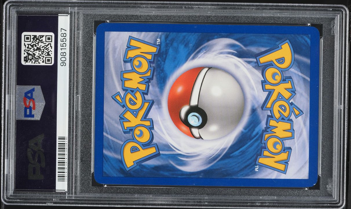 2010 Pokemon HGSS Triumphant Holo Palkia & Dialga Legend #102 PSA 9 MINT