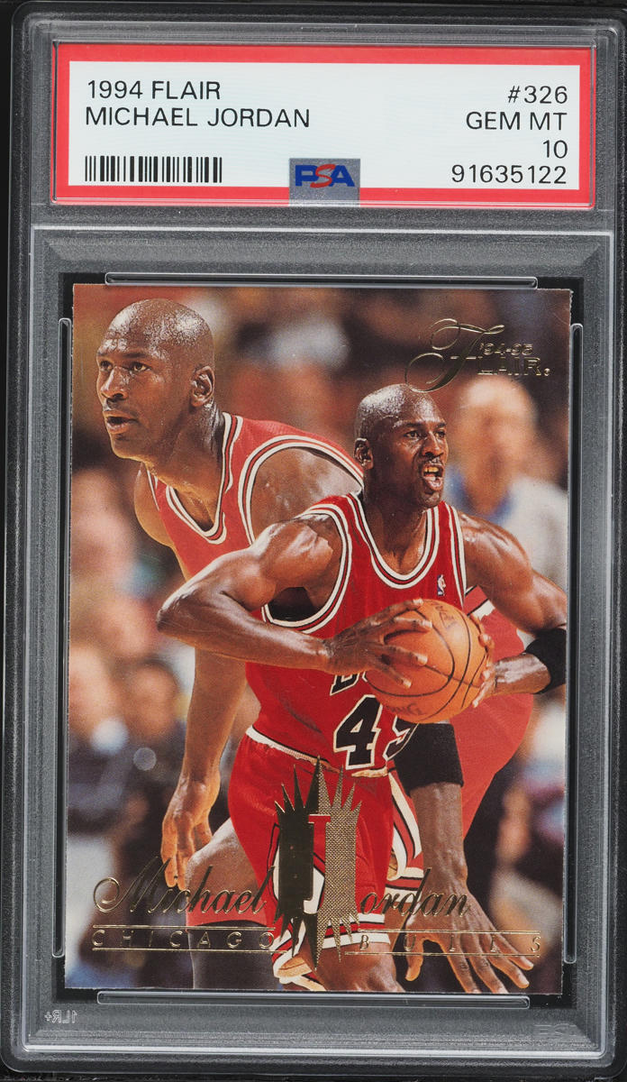 1994 Flair Basketball Michael Jordan #326 PSA 10 GEM MINT