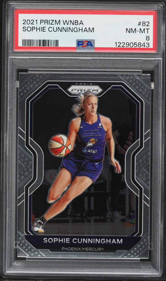 2021 Panini Prizm WNBA Sophie Cunningham #82 PSA 8 NM-MT
