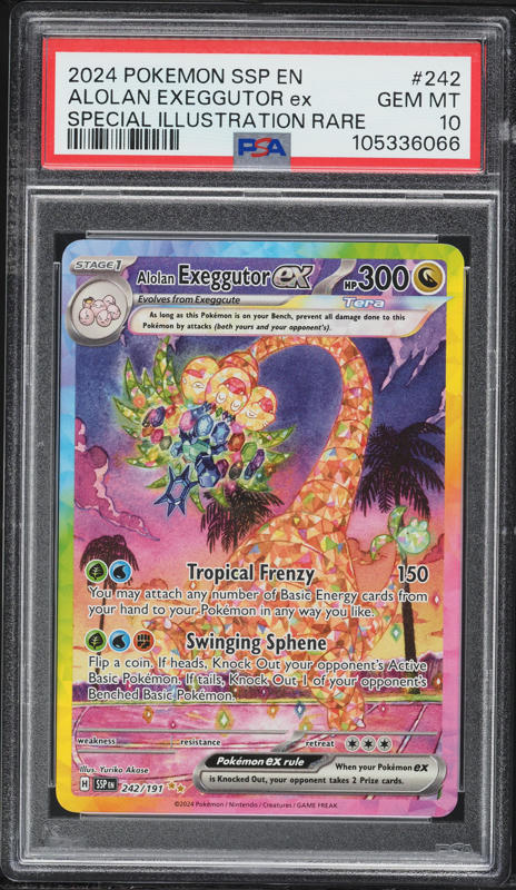 surging sparks ultra rare cards Pokémon TCG Tatsugiri EX Full Art Ultra Rare Card 226/191 Surging Spar –  Far Out Comics