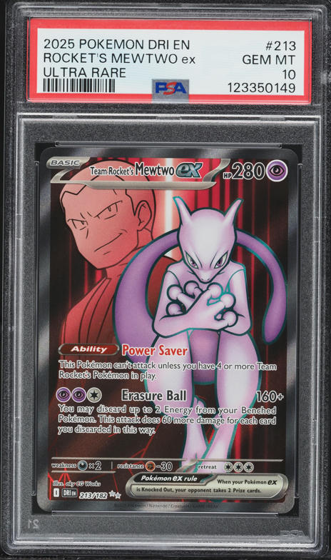2025 Pokemon Japanese SV Glory Of The Rocket Gang Full Art
