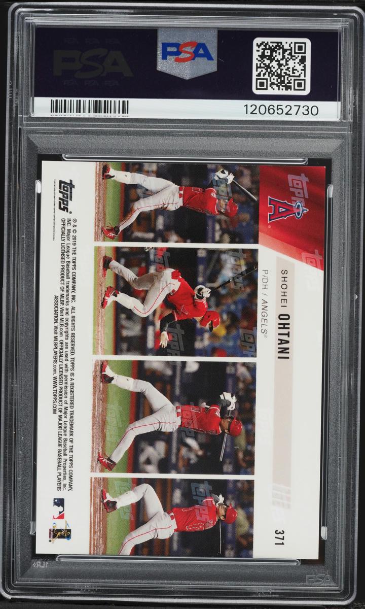 2019 Topps Now Shohei Ohtani #371 PSA 10 GEM MINT