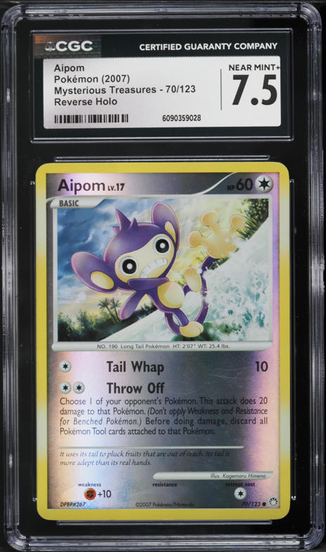 2001 Pokemon Neo Revelation 1st Edition Aipom #41 CGC 6 EXMT on Fanatics  Collect