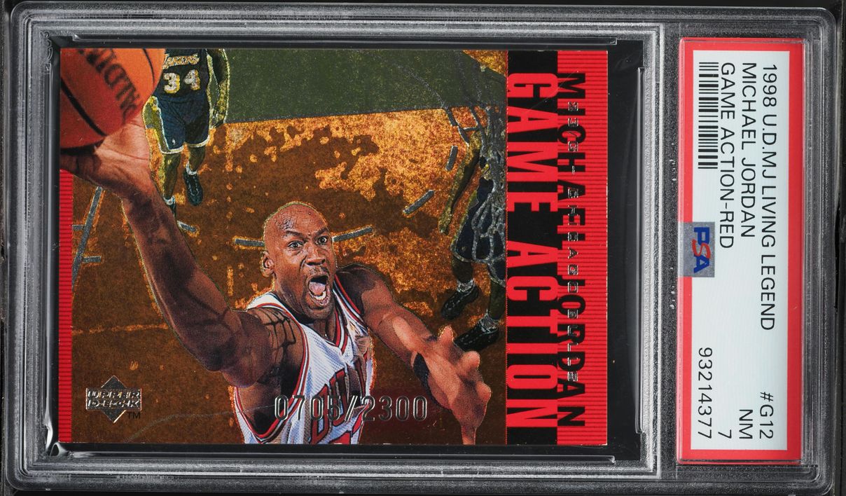 1998レア/100枚限定PSA MICHAEL JORDAN MJx LIVE 1998 Upper Deck mjx - Mj Live Michael Jordan #L2 /100 for sale