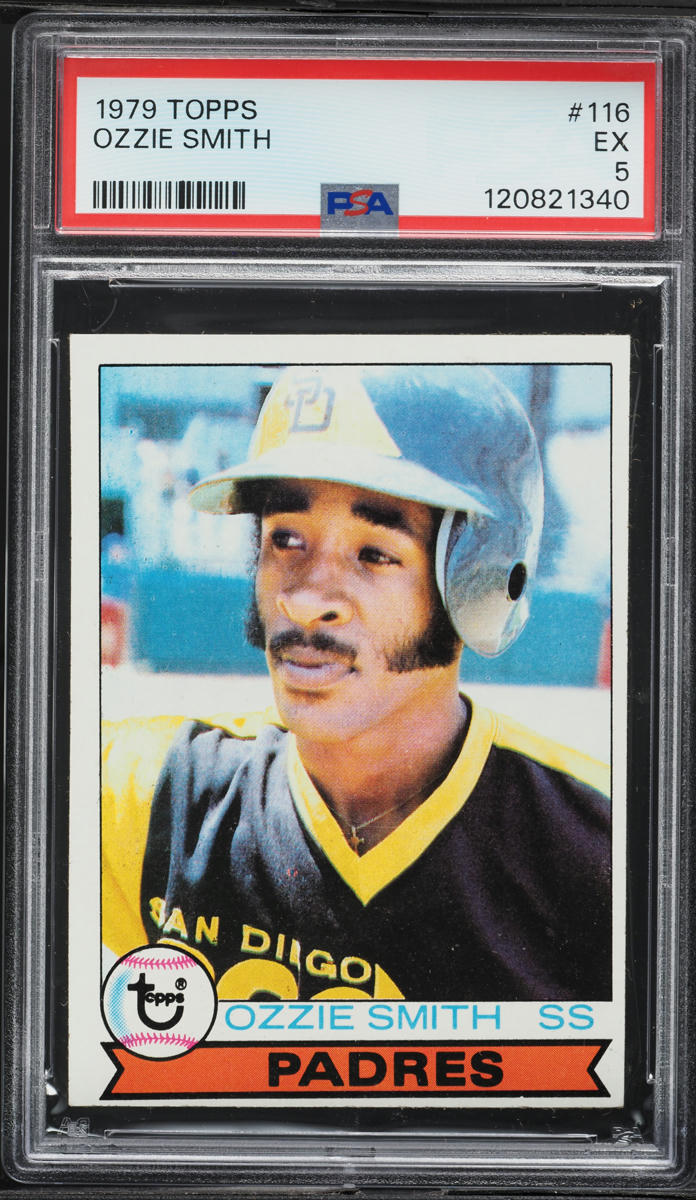 1979 Topps Ozzie Smith ROOKIE #116 PSA 5 EX