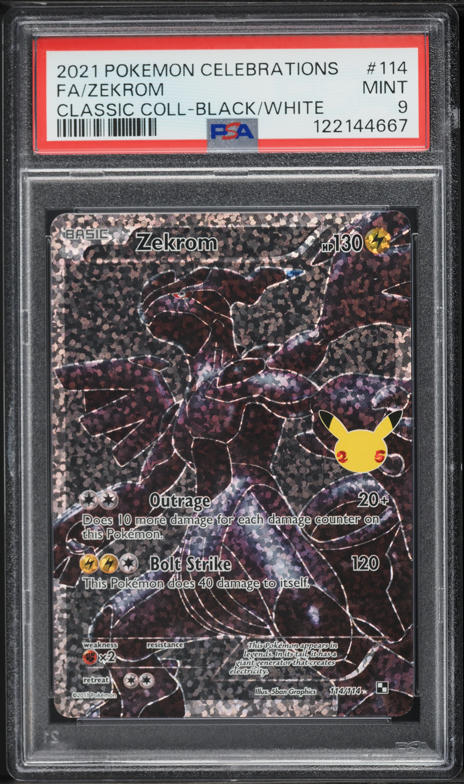 2021 Pokemon Japanese 25th Anniversary Promo Full Art Zekrom #21