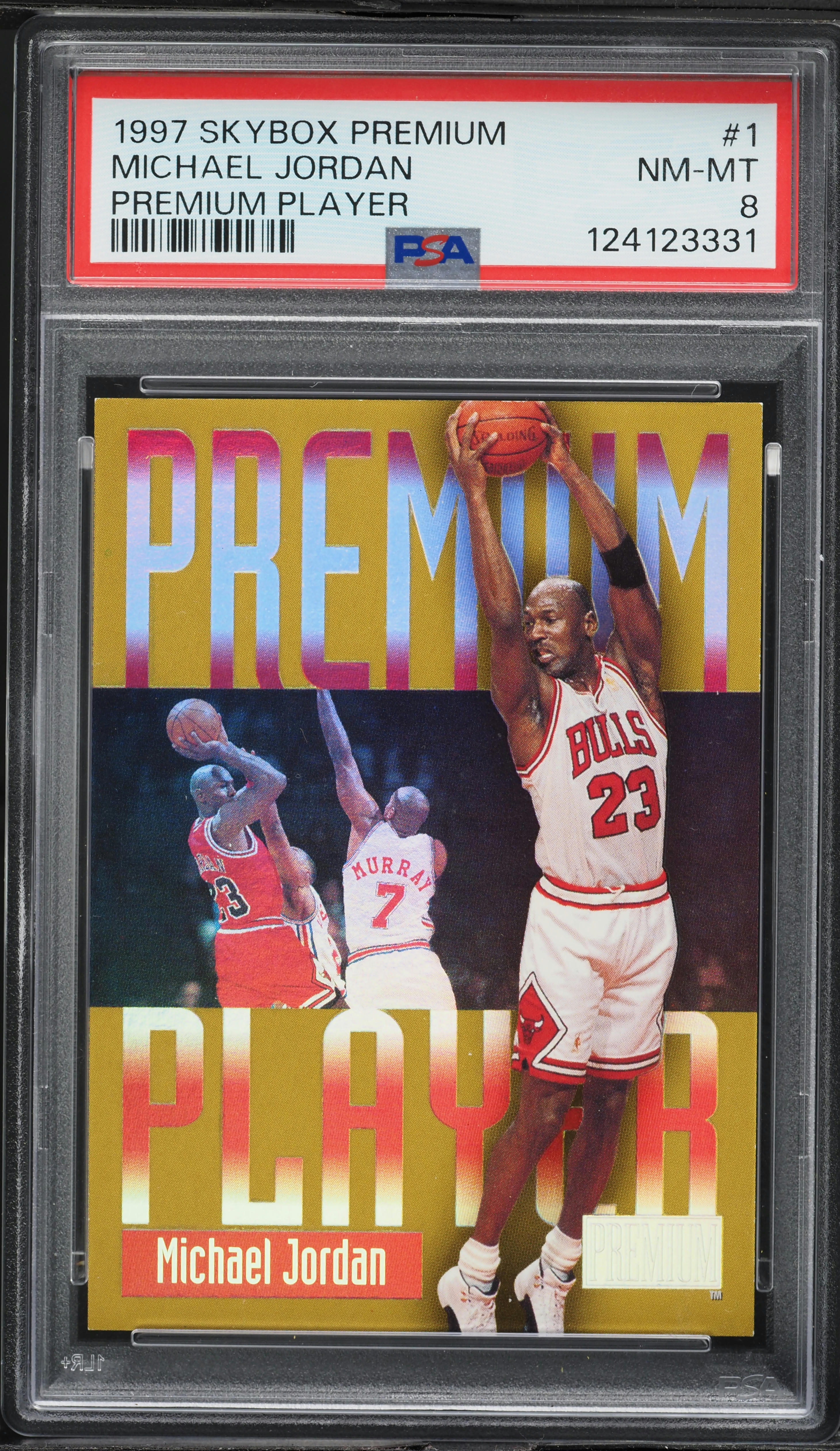 その他 97-98 Premium Players MICHAEL JORDAN Michael Jordan 1997 Skybox Premium #1PP Premium Player Price Guide