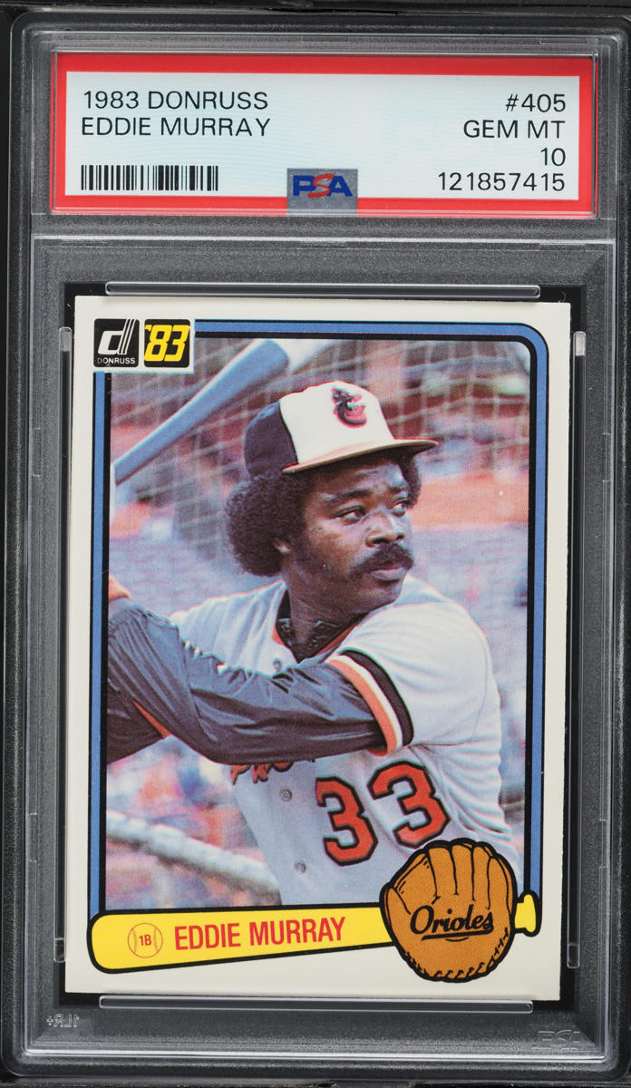 1983 Donruss Eddie Murray #405 PSA 10 GEM MINT