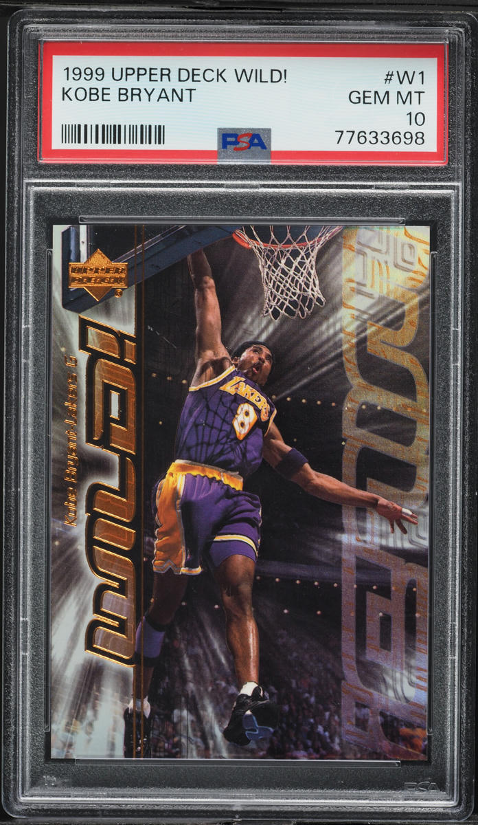 1999 Upper Deck Wild! Kobe Bryant #W1 PSA 10 GEM MINT