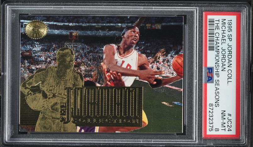 1995 SP Jordan Collection The Championship Seasons Michael Jordan