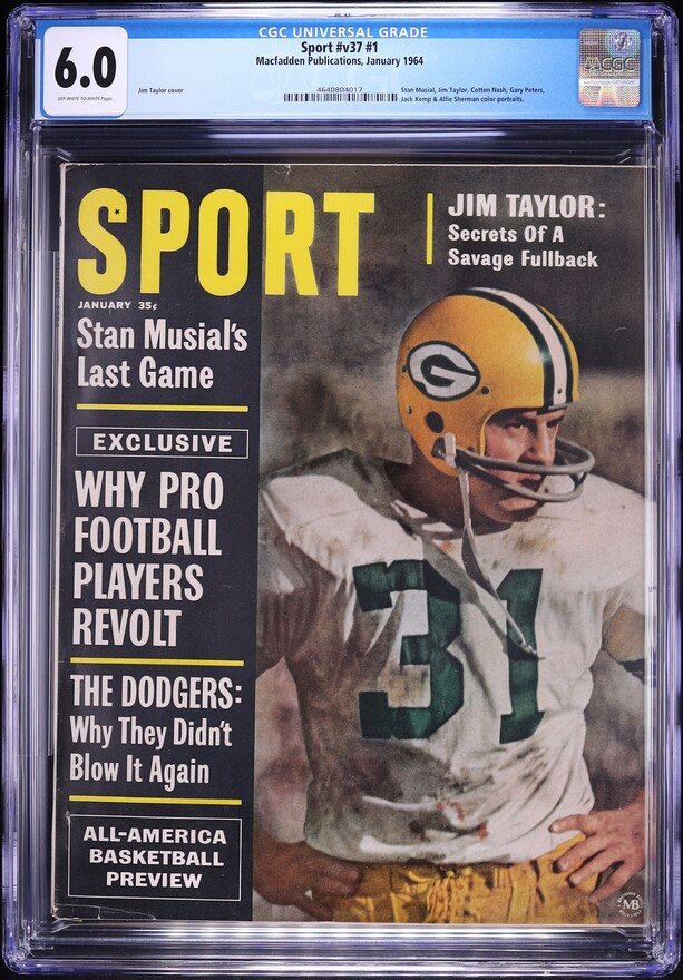Sport #v37 #1 (Macfadden Publications, 1964) CGC 6.0 Off-White To White Pages